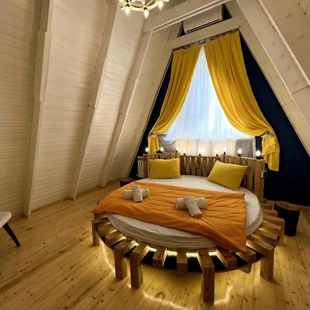 Qafqaz Mountside Chalet Gabala Exterior foto