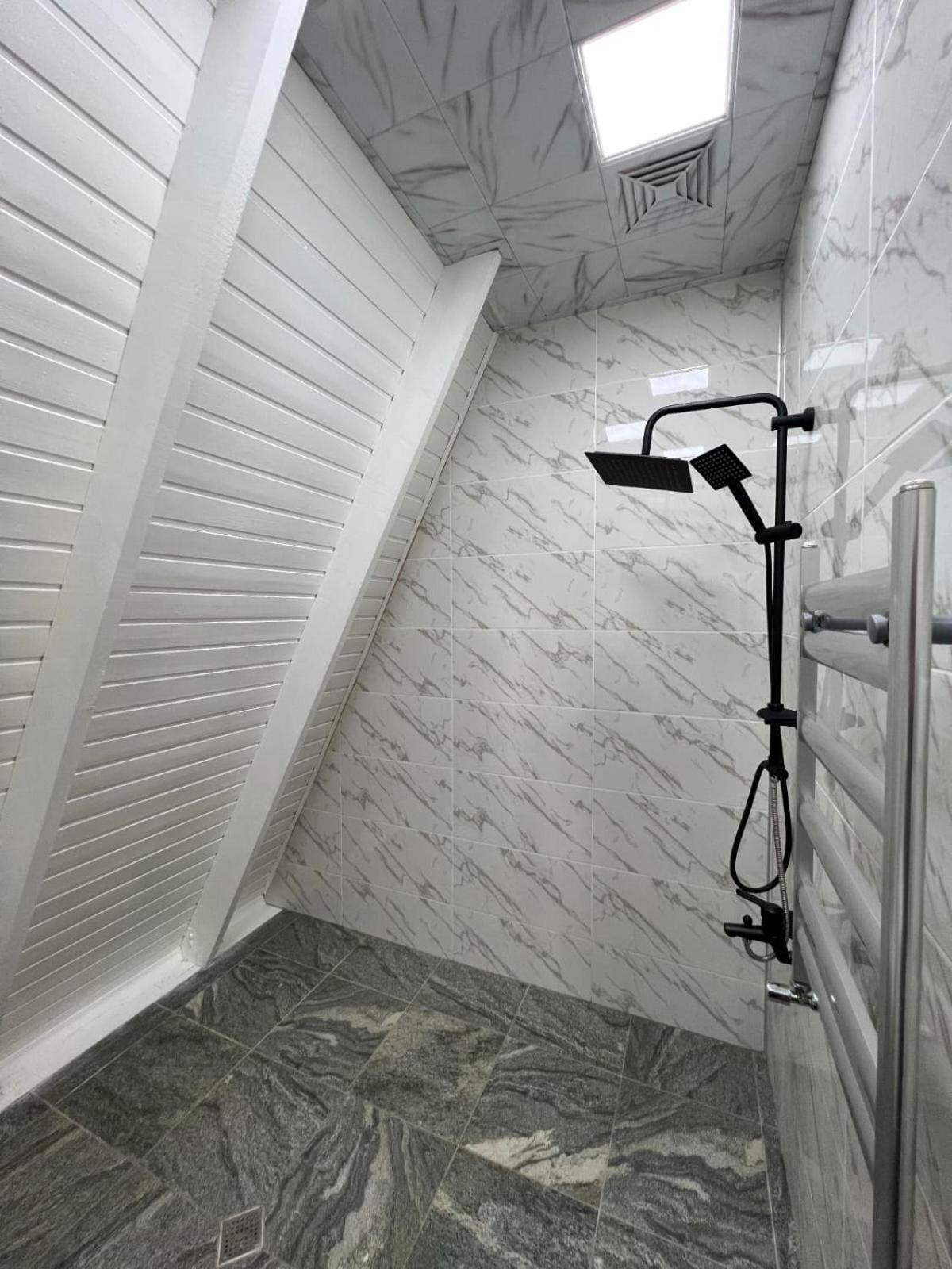 Qafqaz Mountside Chalet Gabala Exterior foto