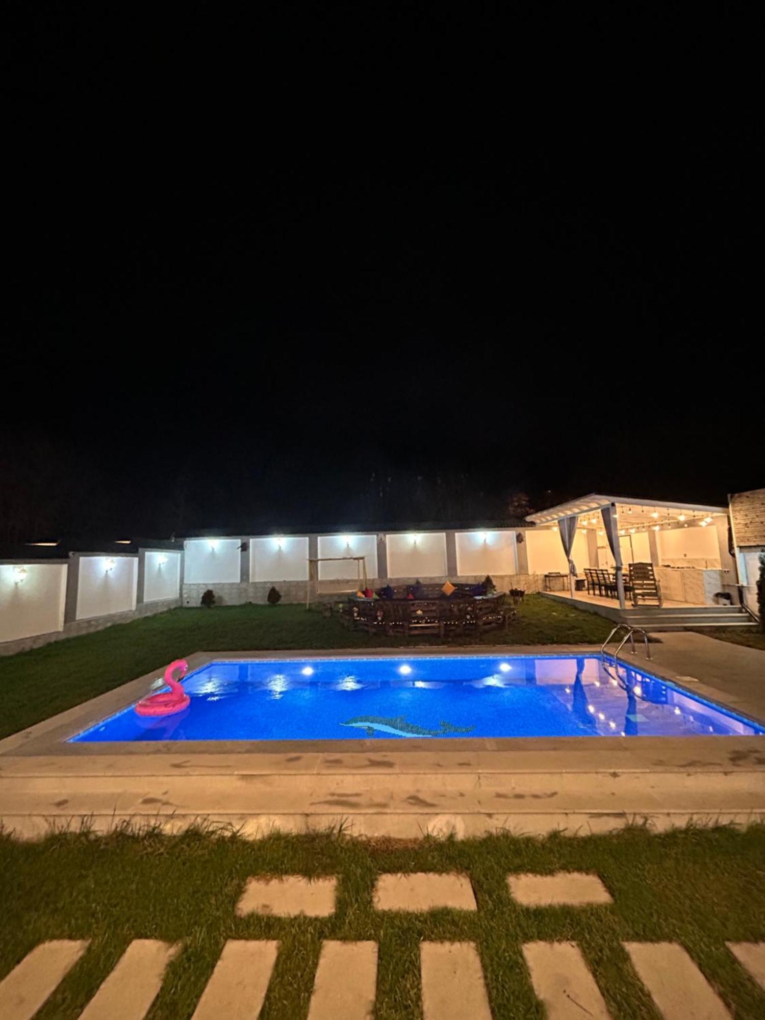 Qafqaz Mountside Chalet Gabala Exterior foto