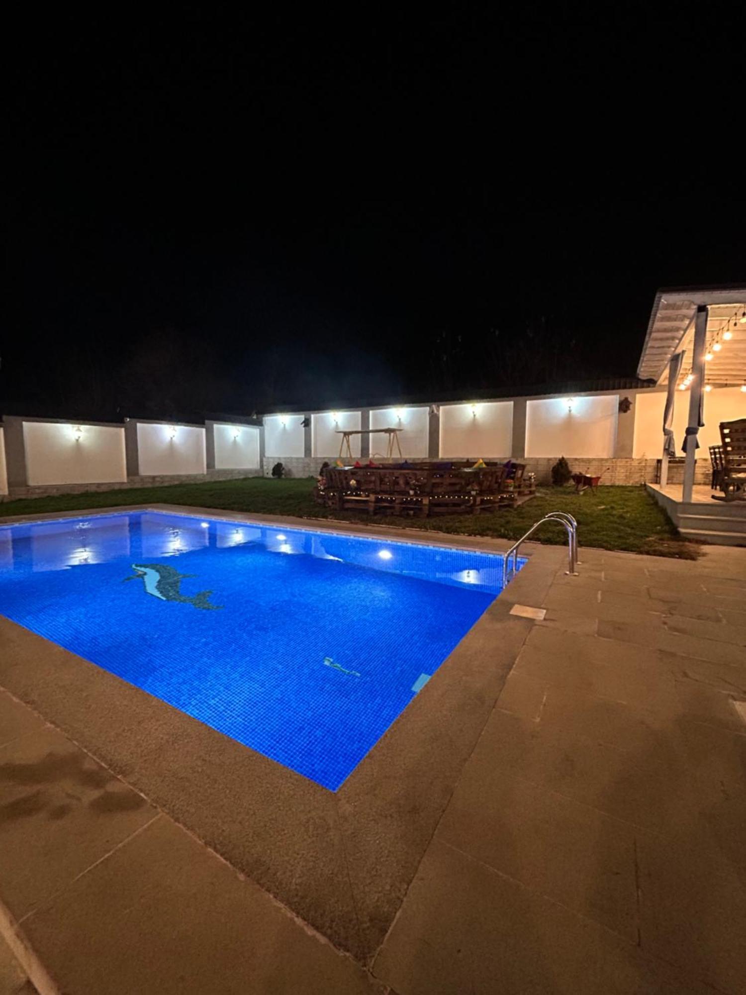 Qafqaz Mountside Chalet Gabala Exterior foto